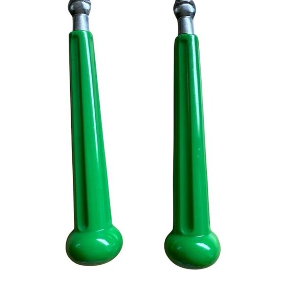 Vintage Oxford Hall Place/Oval Soup Spoon Fashion Wear-Lime Green Japan7 1/2 in - Picture 4 of 10